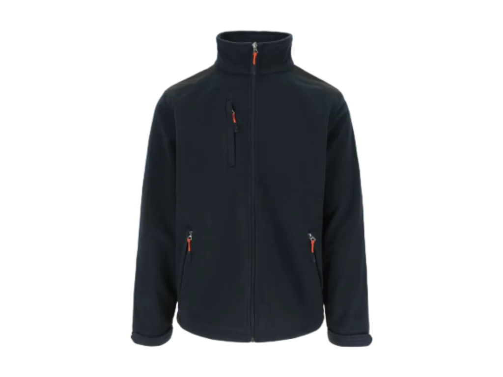 Atmungsaktive, wasserabweisende und winddichte Fleece Jacke